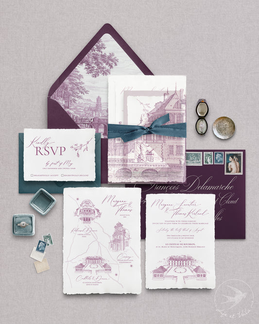 Château Grace suite d'invitation
