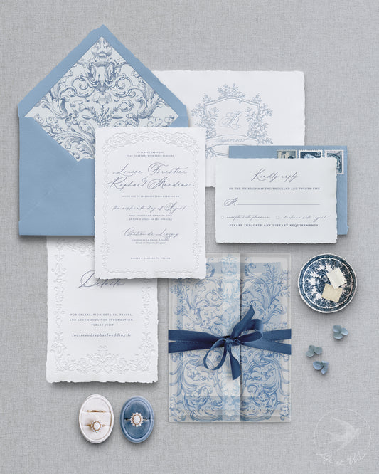 Jardin Bleu suite d'invitation
