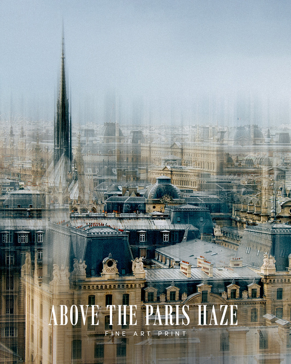 Above the Paris Haze | Stampa artistica fotografica