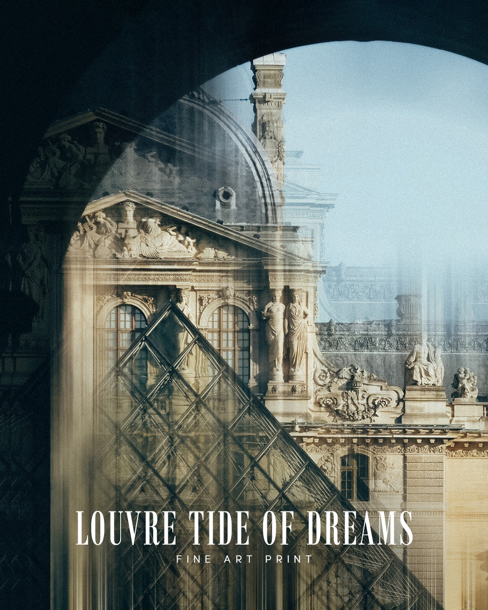 Louvre Tide of Dreams | Stampa artistica fotografica di Parigi