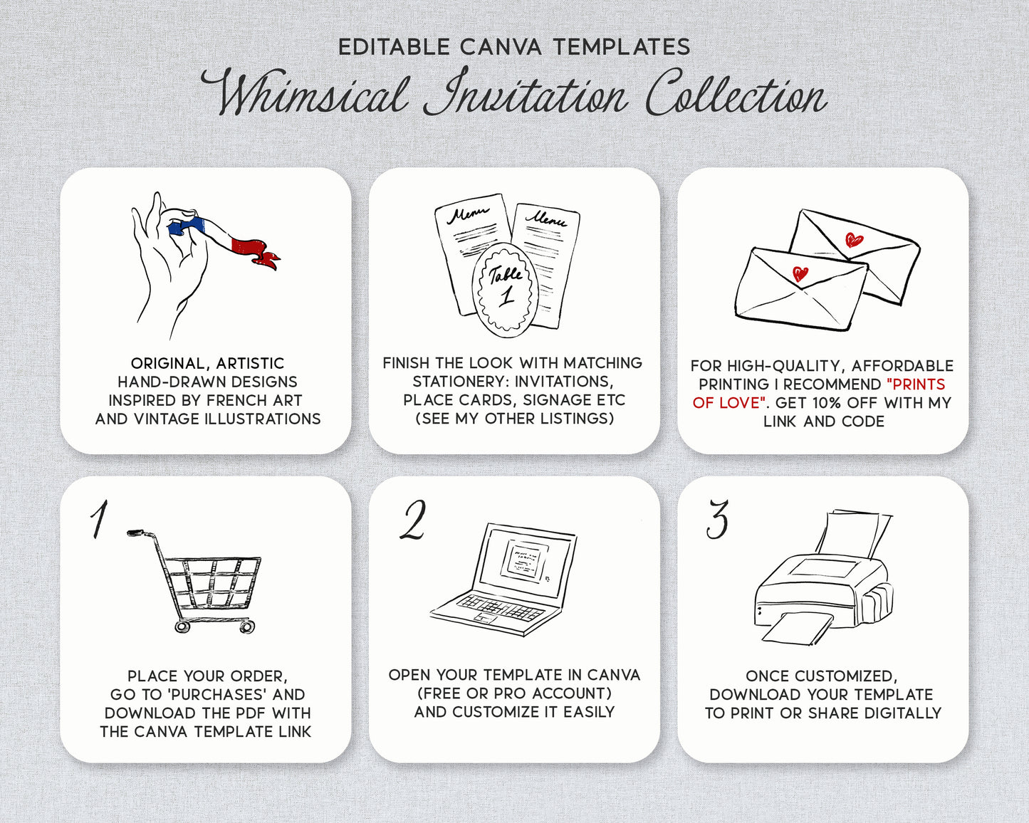 Riviera Cocktails | Suite di Inviti di Nozze Stravaganti | Modello Canva Modificabile