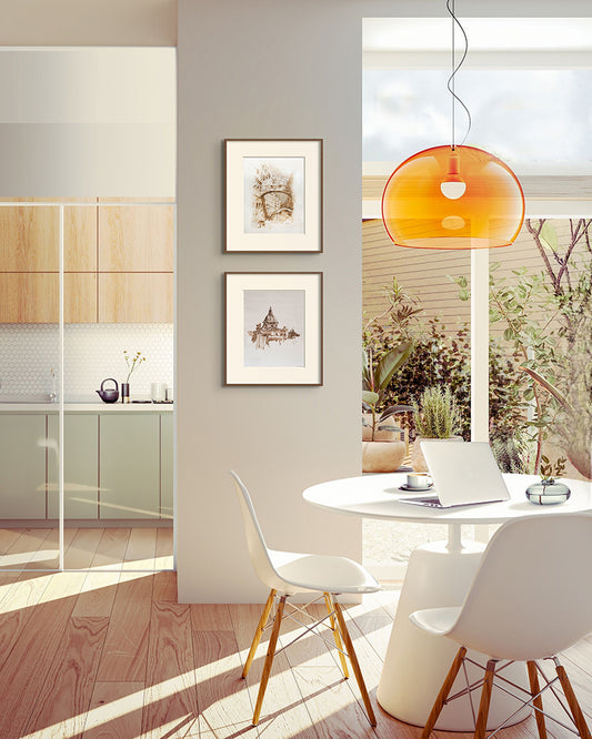 The Bridge of Sighs in Venice Art Print