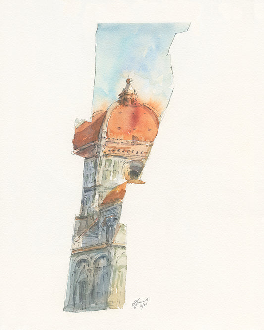 The Duomo in Florence Art Print