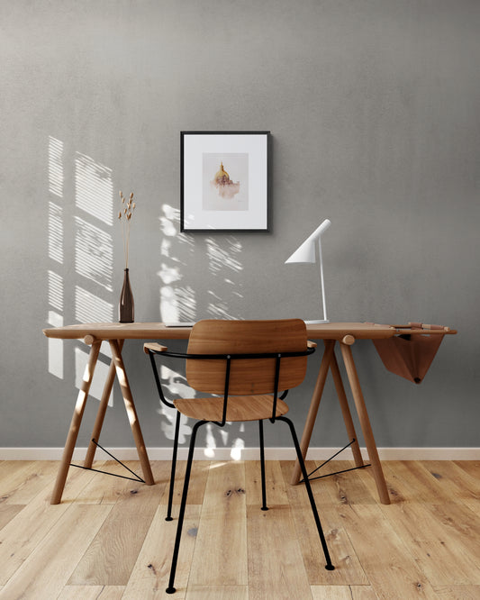 The Church of Santi Luca e Martina in Rome Art Print Limited Edition