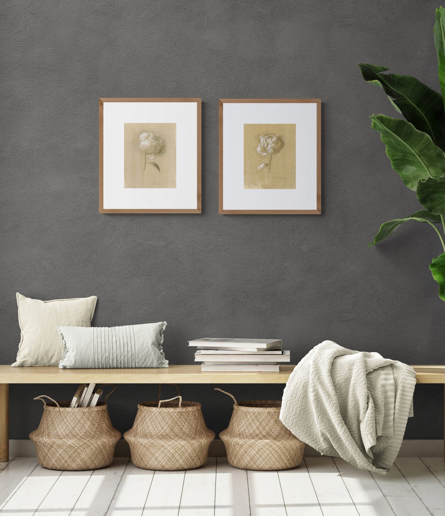 Stampa giclée di peonia I