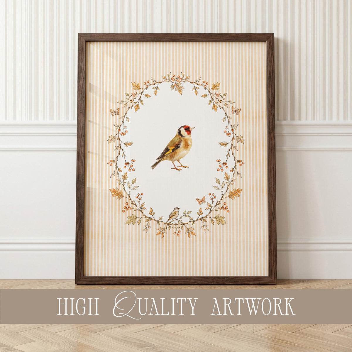 Vintage Fall Bird Wall Art Set of 15, Cottagecore Gallery Wall Illustrations, Antique Bird Prints Bundle, French Country Decor Collection B2