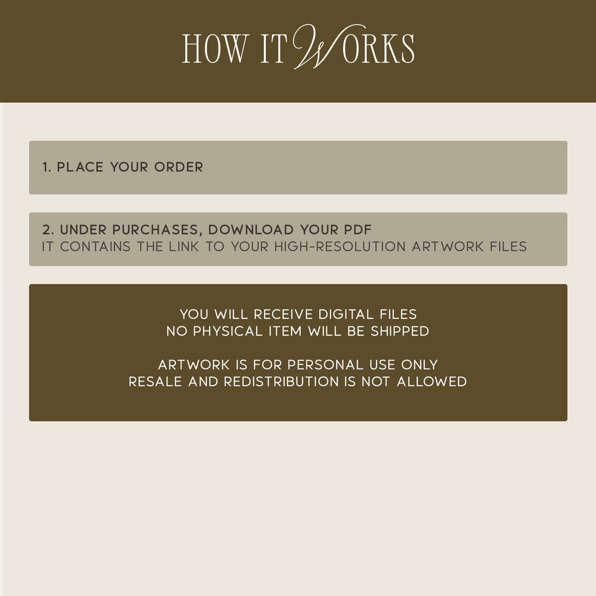 Vintage herb branch printable picture for entryway — minimal botanical linework on aged cream surface