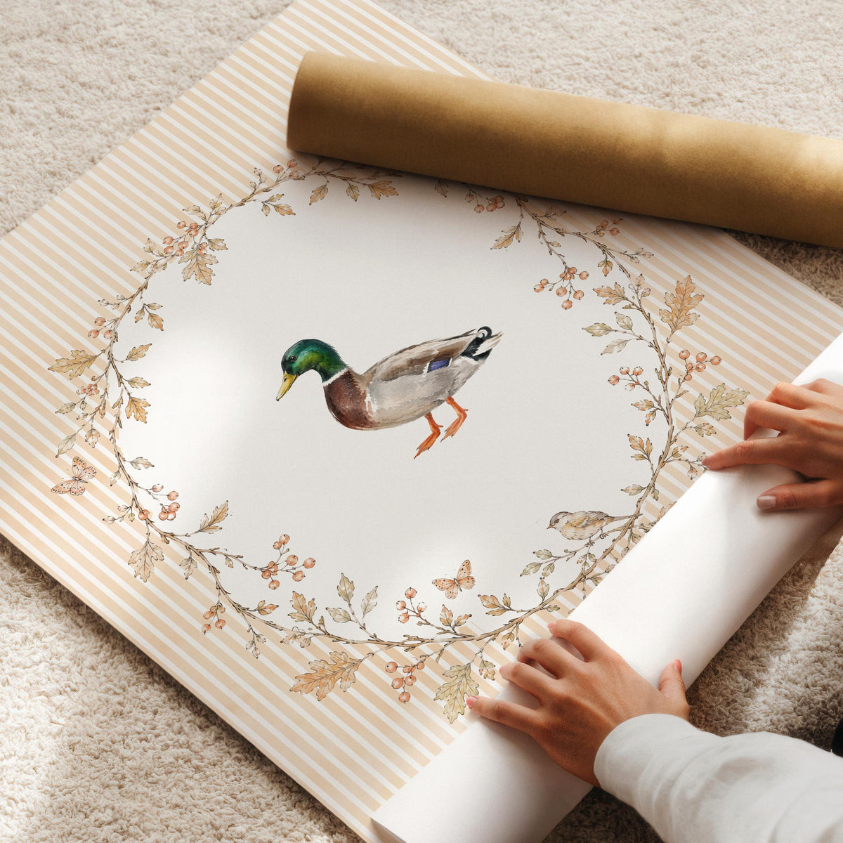 Vintage Fall Bird Wall Art Set of 15, Cottagecore Gallery Wall Illustrations, Antique Bird Prints Bundle, French Country Decor Collection B2