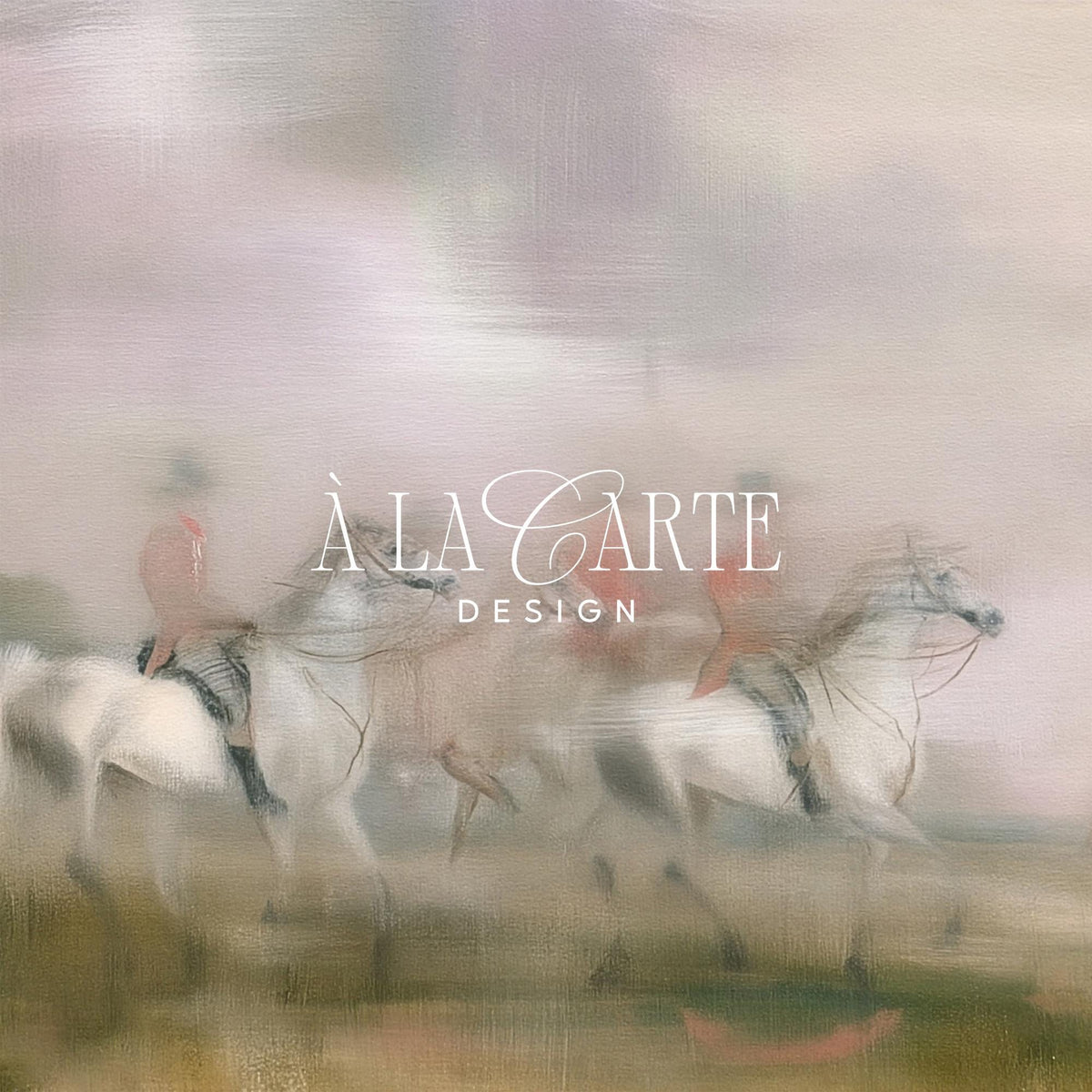 Abstract Horse Frame TV Art | Equestrian Painting | English Country Decor | Muted Modern Digital Download F391