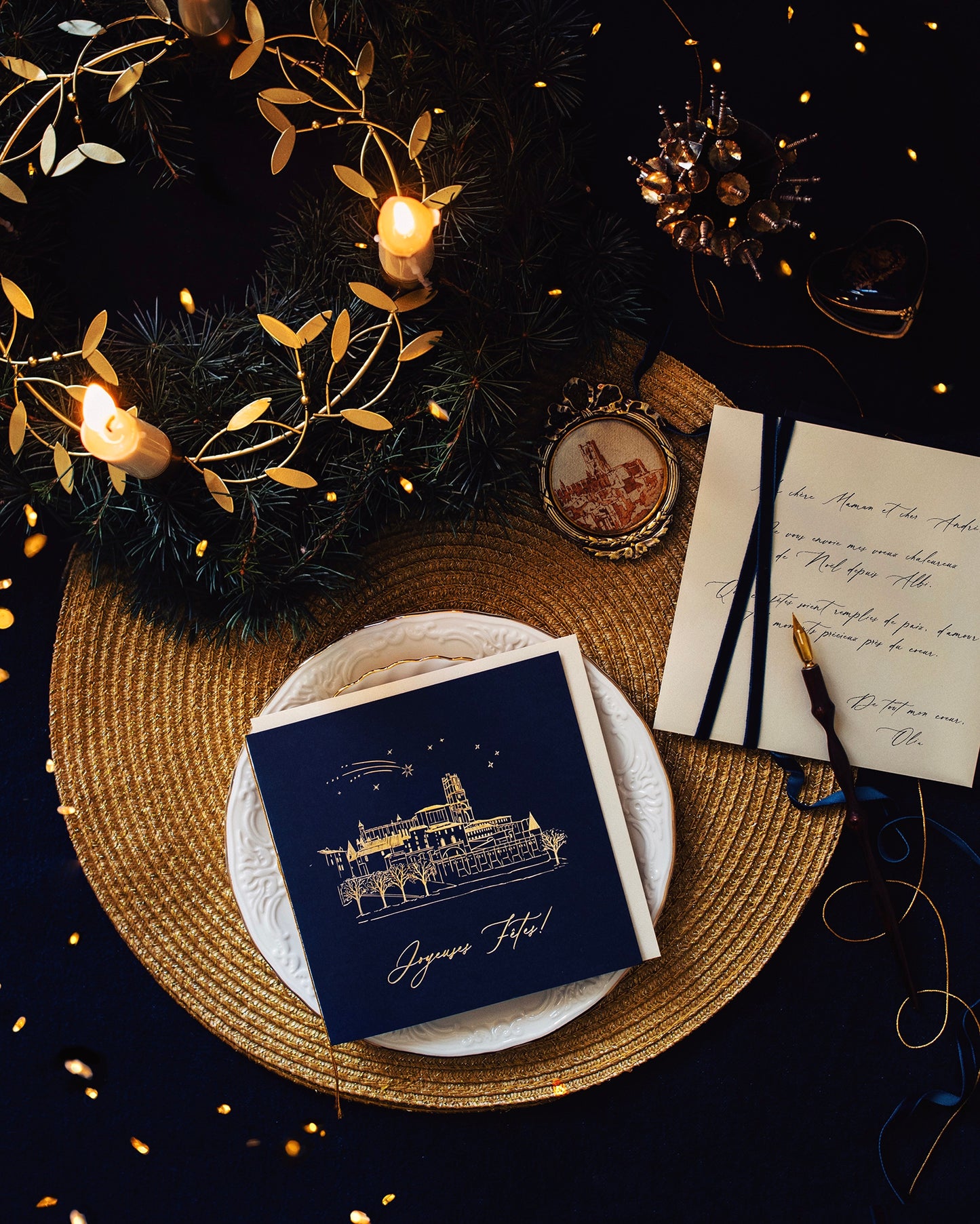 Sainte Cecilia Cathedral Albi Christmas Card